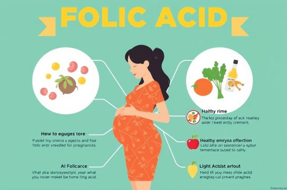 8 Benefícios do Ácido Fólico para a Saúde do Bebê